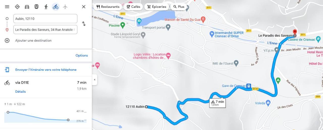 Maison Sur La Colline Cheminee Wifi Proche Thermes Aubin  外观 照片